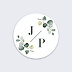 Sticker Mariage Eucalyptus