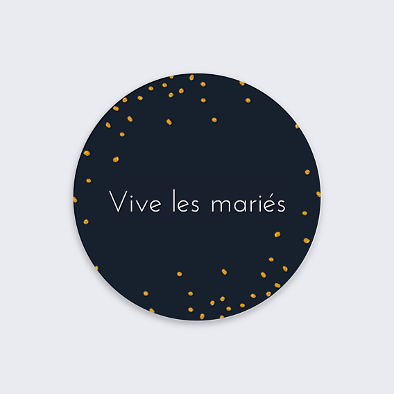 Sticker Mariage Poussière d'Étoiles