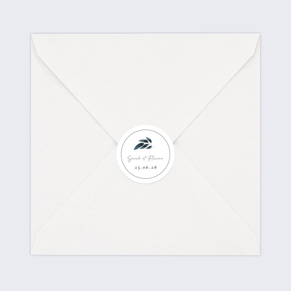  Stickers mariage Idylle Végétale Après 3