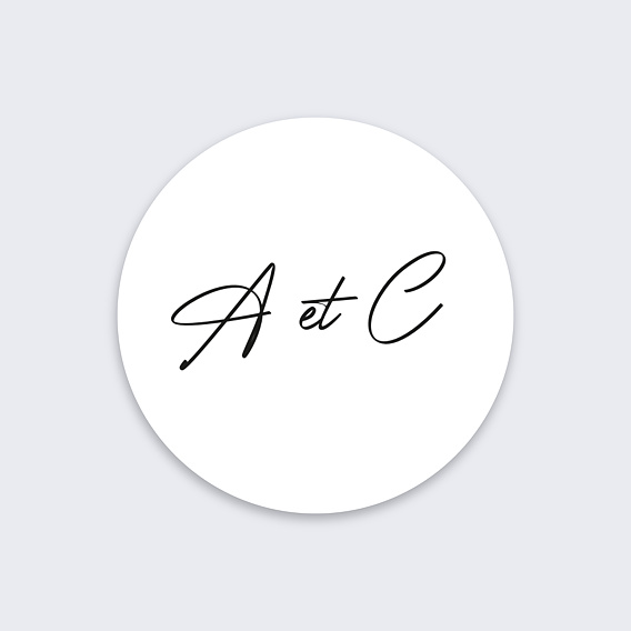 Sticker Mariage Solstice 2