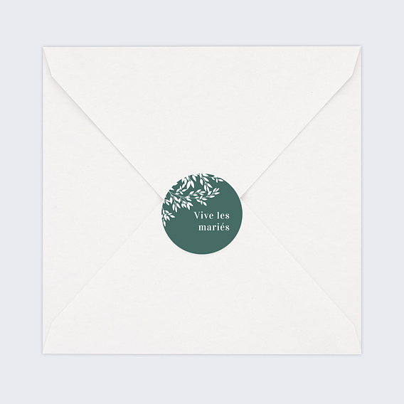 Stickers mariage Paisible Après 3