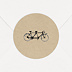 Sticker Mariage Vintage Ludique