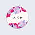 Sticker Mariage Bougainvillier