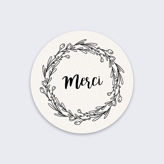 Sticker Mariage Jolie Couronne