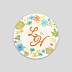  Sticker mariage Aquarelle