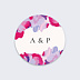  Sticker mariage Bougainvillier
