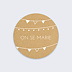  Sticker mariage Bucolique Recto