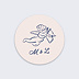  Sticker mariage Dessin à la main