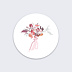  Sticker mariage Illustration Recto