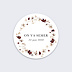  Sticker mariage Jardin Sauvage