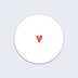  Sticker mariage Petit Coeur Recto