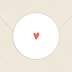 Sticker Mariage Petit Coeur