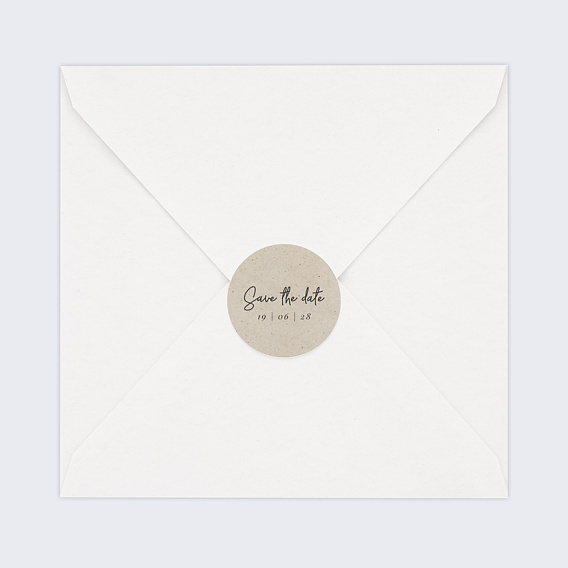 Sticker Mariage Esprit Chiné