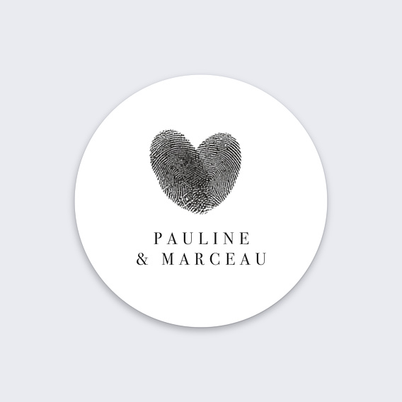 Sticker Mariage Fait Main