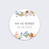  Stickers mariage Éveil des fleurs