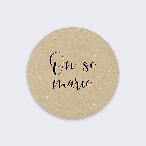 Sticker Mariage Arbre