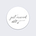 Sticker Mariage Just Married