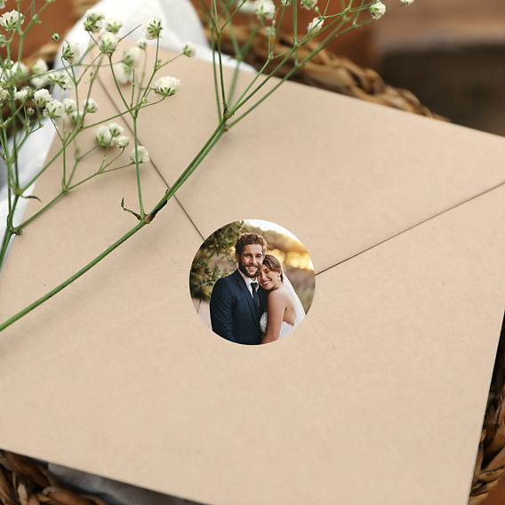 Sticker Mariage Votre Photo