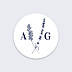 Sticker Mariage Jolie Lavande