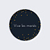 Sticker Mariage Poussière d'Étoiles