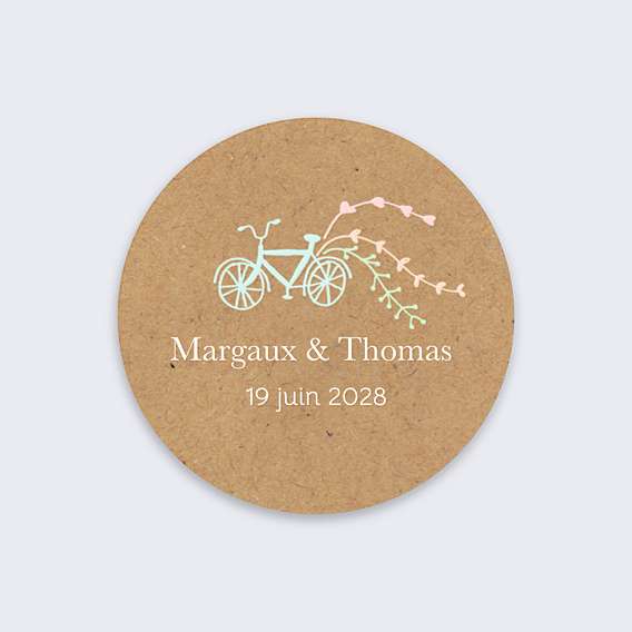 Sticker Mariage Promenade Champêtre