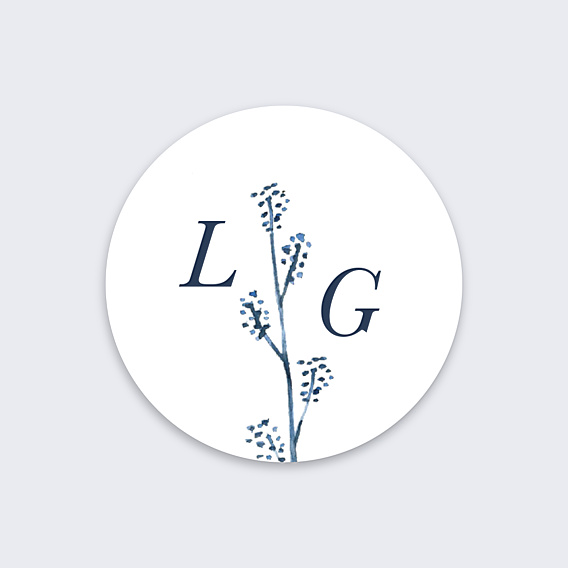 Sticker Mariage Bloom