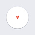 Sticker Mariage Petit Coeur