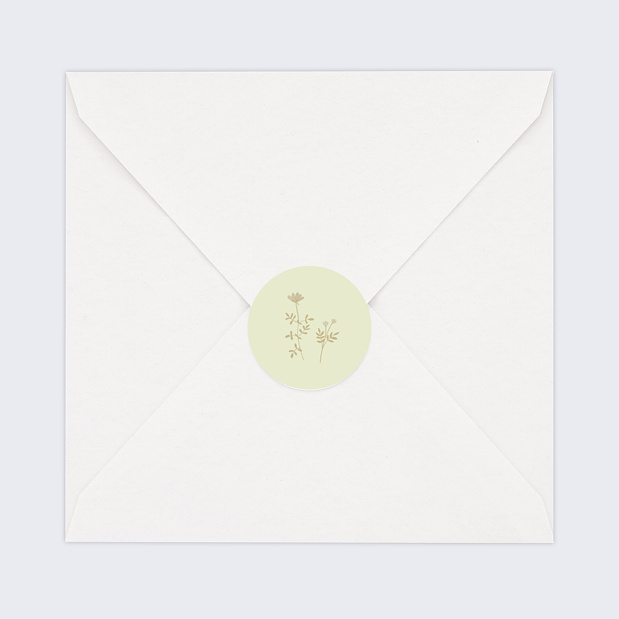 Sticker Mariage Amande Douce