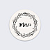 Sticker Mariage Jolie Couronne