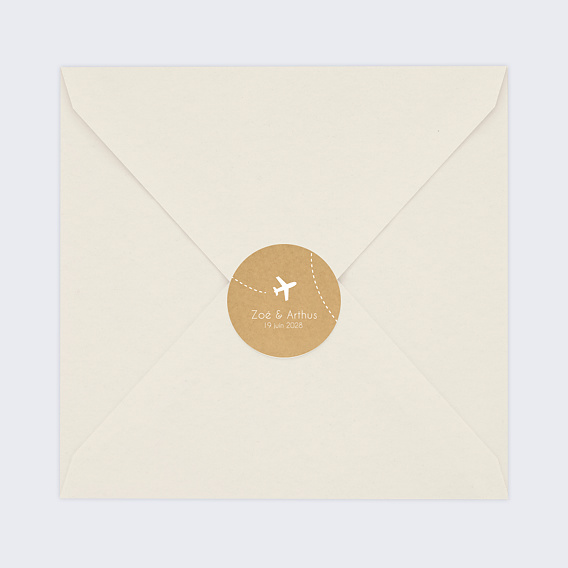  Stickers mariage Ensemble en Vadrouille Après 4