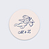 Sticker Mariage Dessin à la main