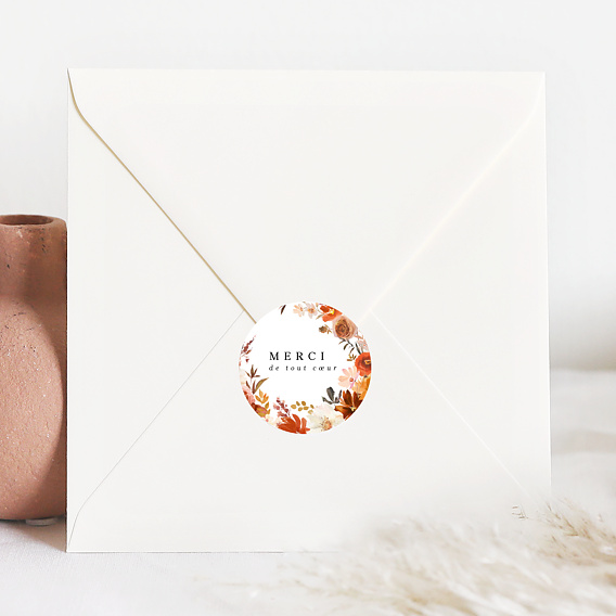  Stickers mariage Bouquet parfumé Après 1