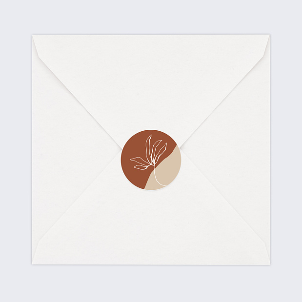 Sticker Mariage Boho