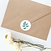 Sticker Mariage Botanique
