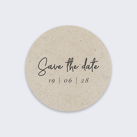 Sticker Mariage Esprit Chiné