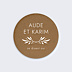 Sticker Mariage Kraft Botanique