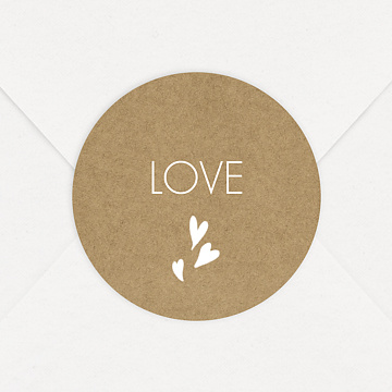 Sticker Mariage Corde  Linge