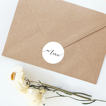 Enveloppes Kraft, Petites Enveloppes Simple Plaine Avec Autocollants Pour  Mariage Pour Fête 