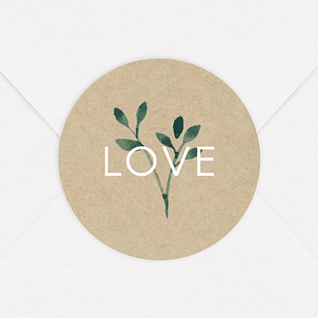 Sticker Mariage Ombrage 