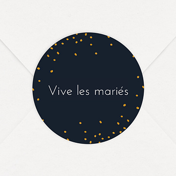  Sticker Mariage Poussière d'Étoiles