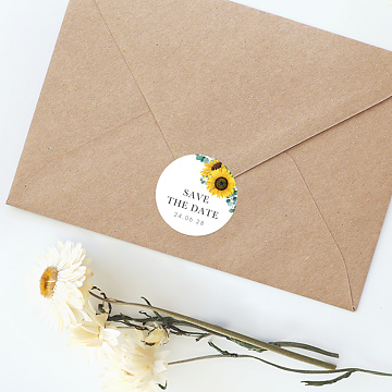 Sticker Mariage Tournesol