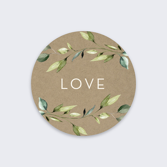 Stickers mariage Modern Love Recto