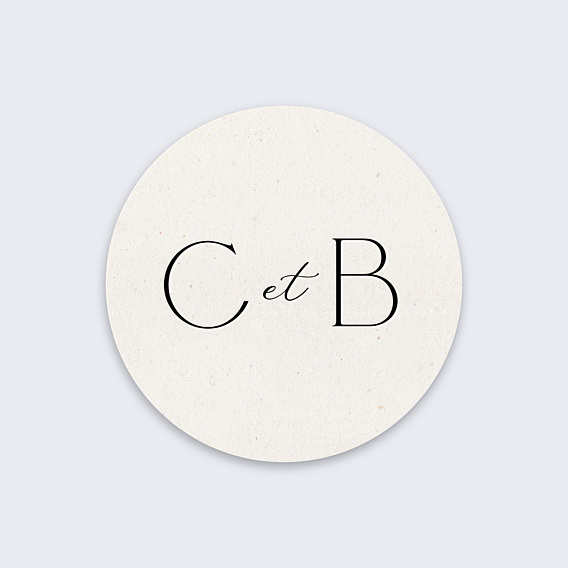 Sticker Mariage Notre essentiel