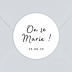  Sticker mariage Charme Classique