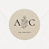  Sticker mariage Kraft délicat