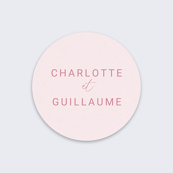 Sticker Mariage Maison Lemoine X Popcarte - Ivory