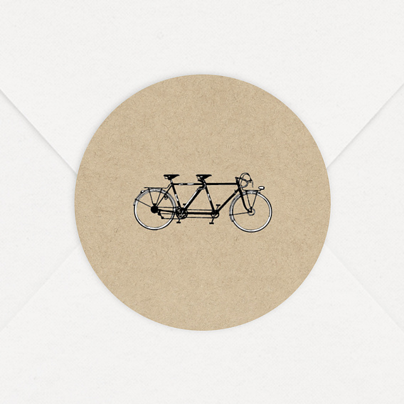  Sticker mariage Vintage Ludique