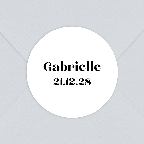 Sticker naissance Innocence