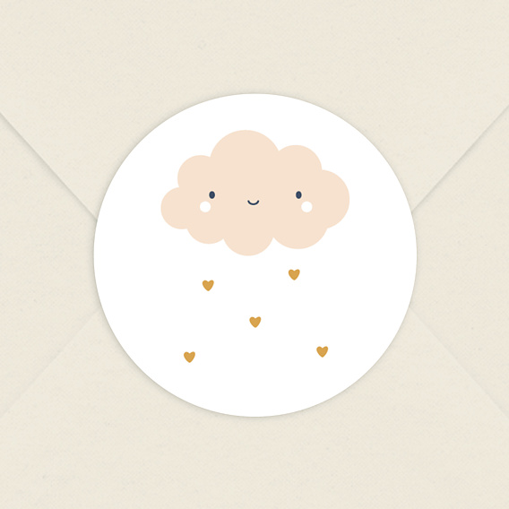 Sticker Naissance Petit Nuage