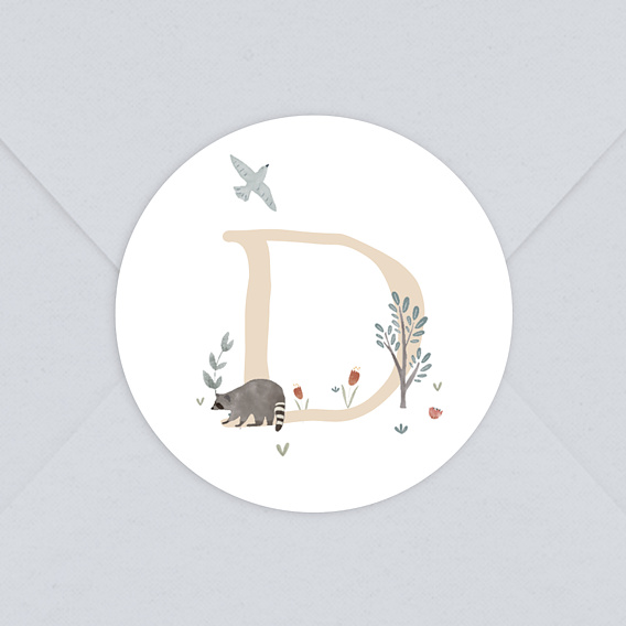 Sticker naissance Petite prairie
